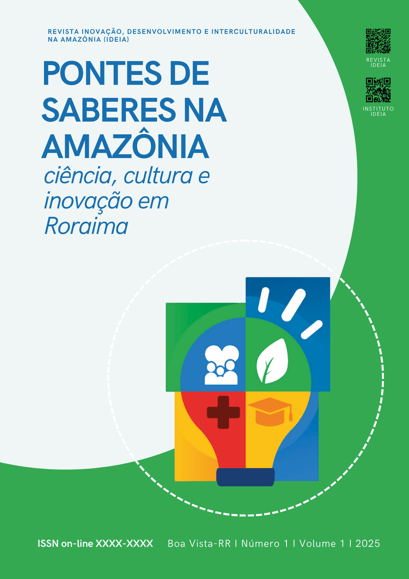 CAPA DA REVISTA IDEIA - V 1 N 1